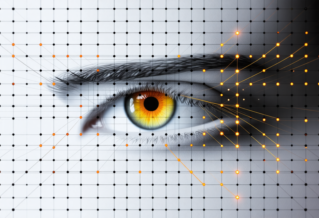 눈 인식과 패턴 분석을 결합한 디지털 시각 인터페이스
