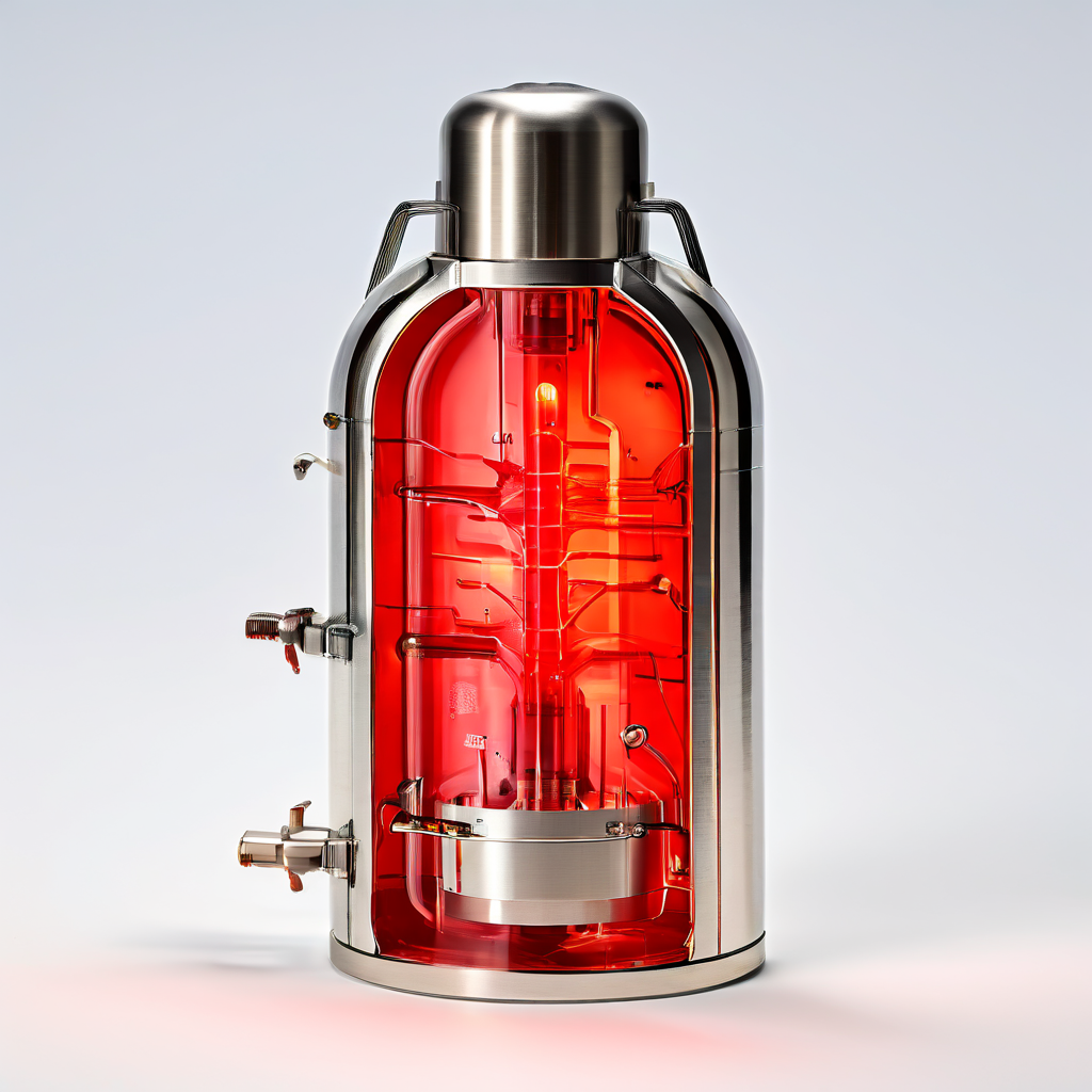 진공 플라스크의 단면도에서 열 전달 경로인 전도, 대류, 복사가 각각 빨간색 X 표시로 차단되어 있는 모습을 보여주는 설명 이미지입니다.