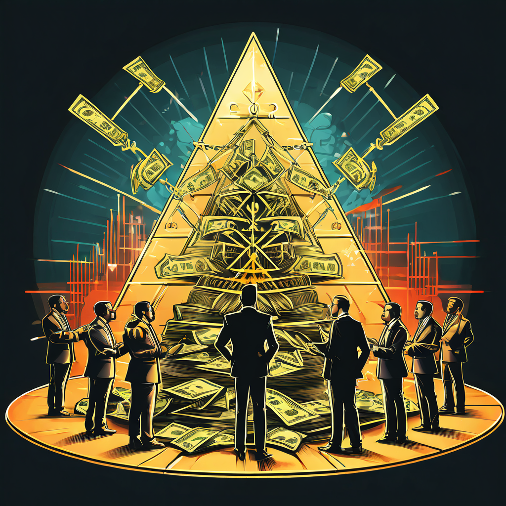 다단계 설명회에서 박수 치며 “저도 돈 벌었어요”라고 분위기 띄우는 알바생