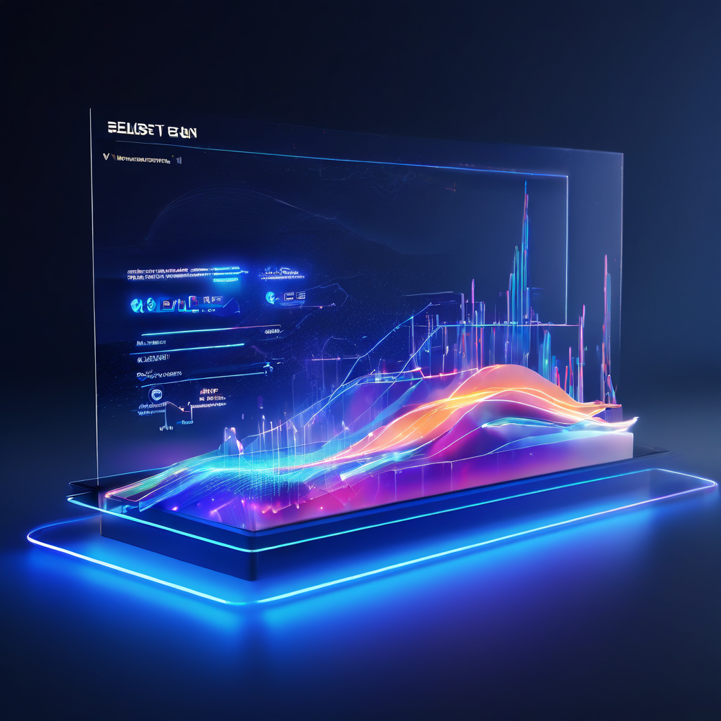 A premium SaaS platform interface showing a live sports data signal as a dynamic line movement across a secure cloud-connected...